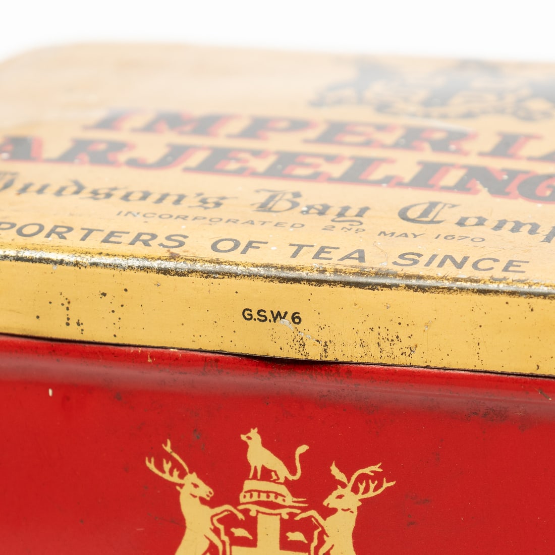 Hudson's Bay Co. Fort Garry and Fort York Coffee and Darjeeling Tea Tins - 15