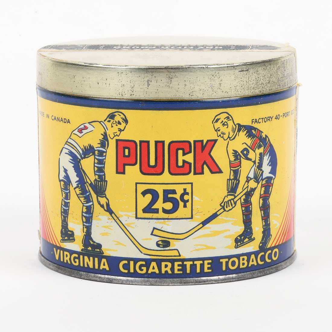 Puck 1/5 LB Tobacco Tin - 4