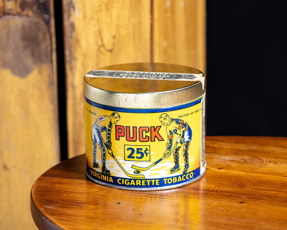 Puck 1/5 LB Tobacco Tin - 8