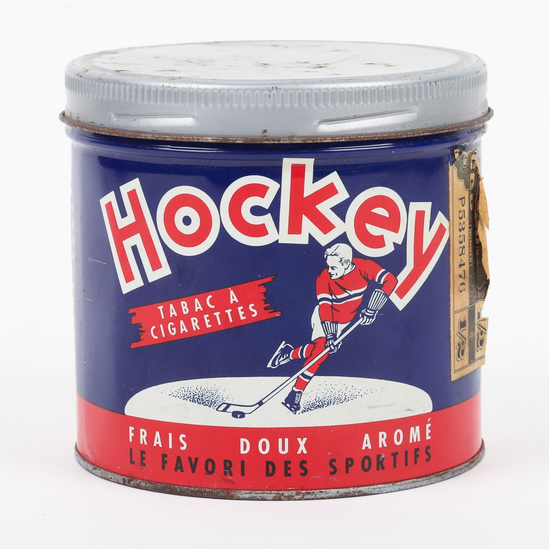 Hockey 1/2 LB Tobacco Canister - 4