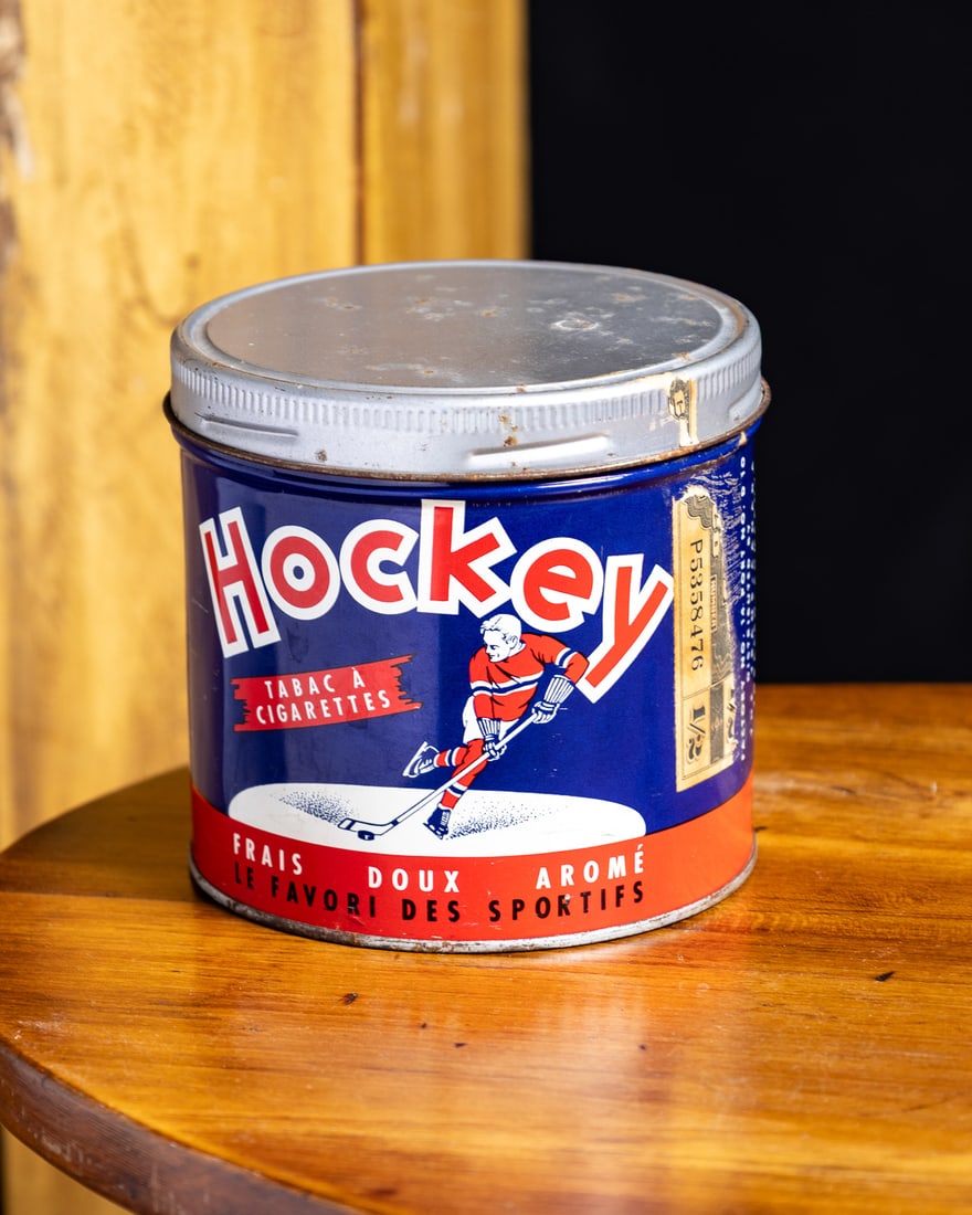 Hockey 1/2 LB Tobacco Canister - 9