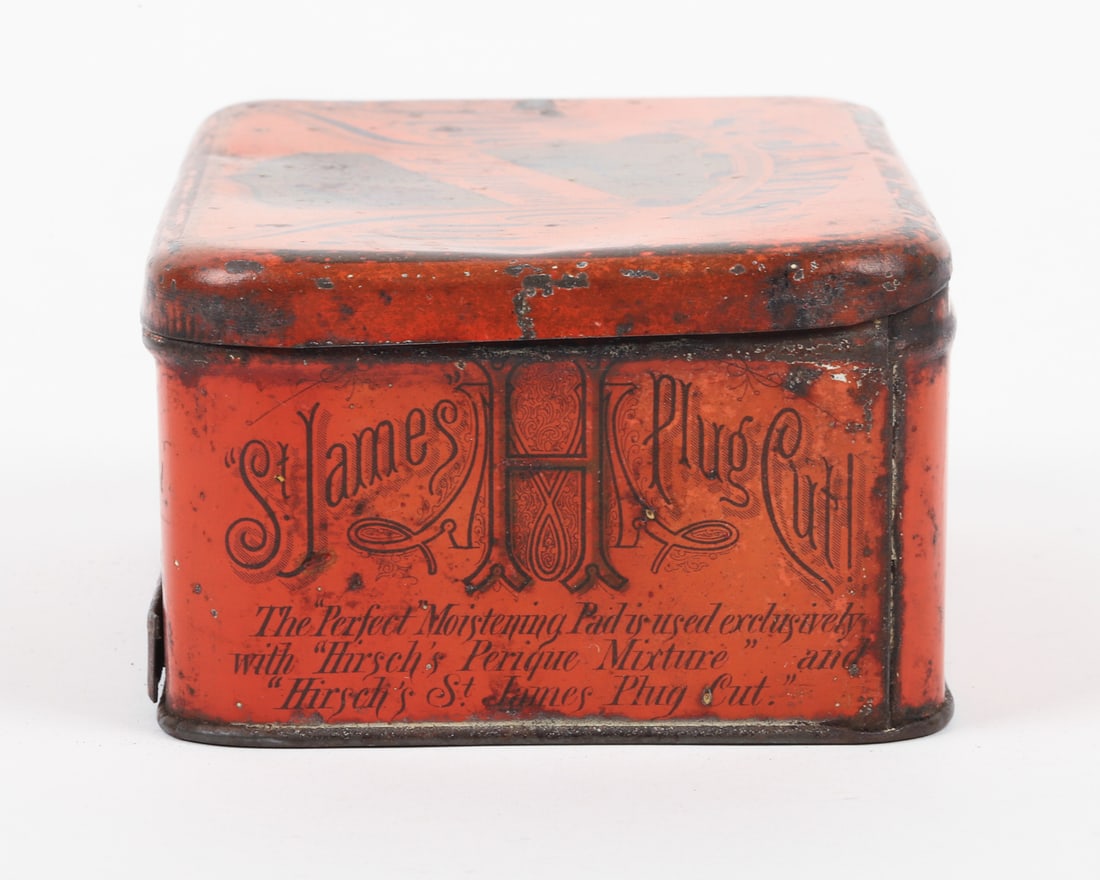 Early St. James Cut Plug Tobacco Tin - 4