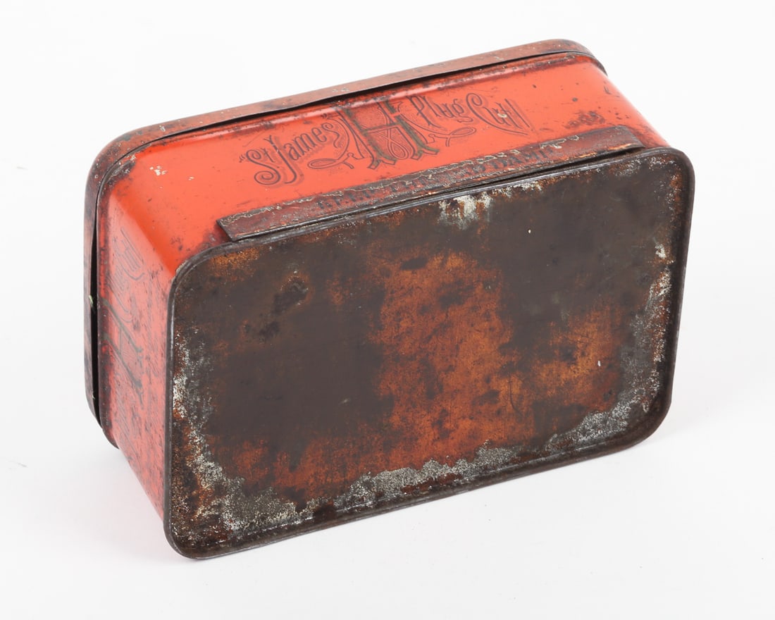 Early St. James Cut Plug Tobacco Tin - 8