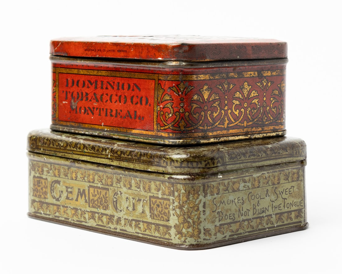 Early Montreal Tobacco Tins - 8