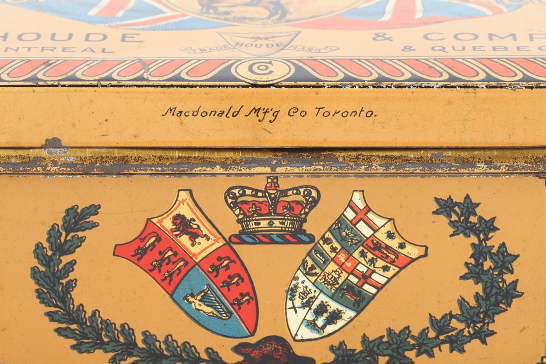 Khaki 1/4 Pound Tobacco Tin - 10