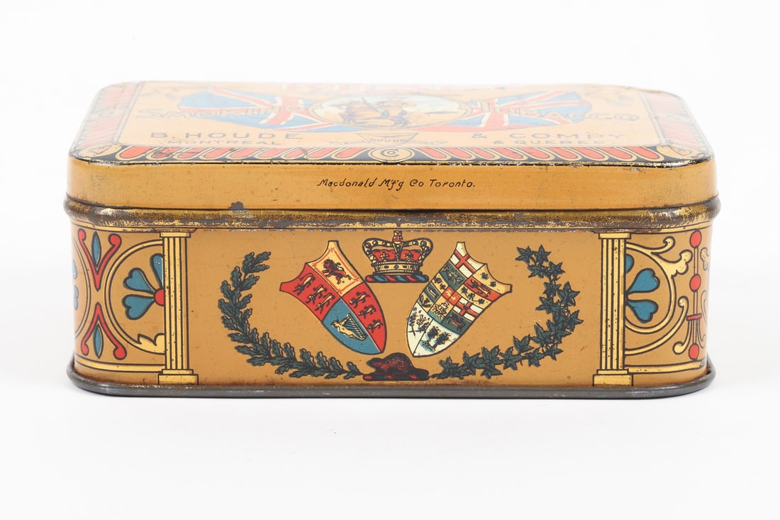 Khaki 1/4 Pound Tobacco Tin - 3