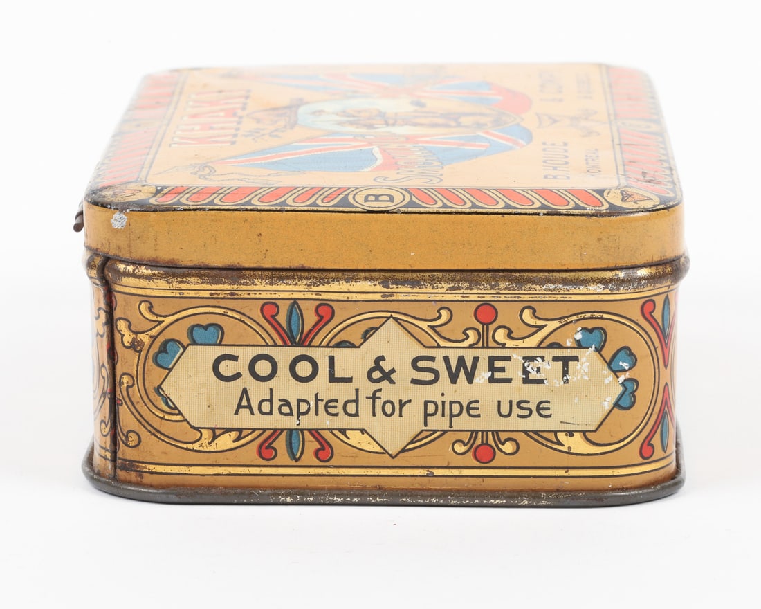 Khaki 1/4 Pound Tobacco Tin - 4