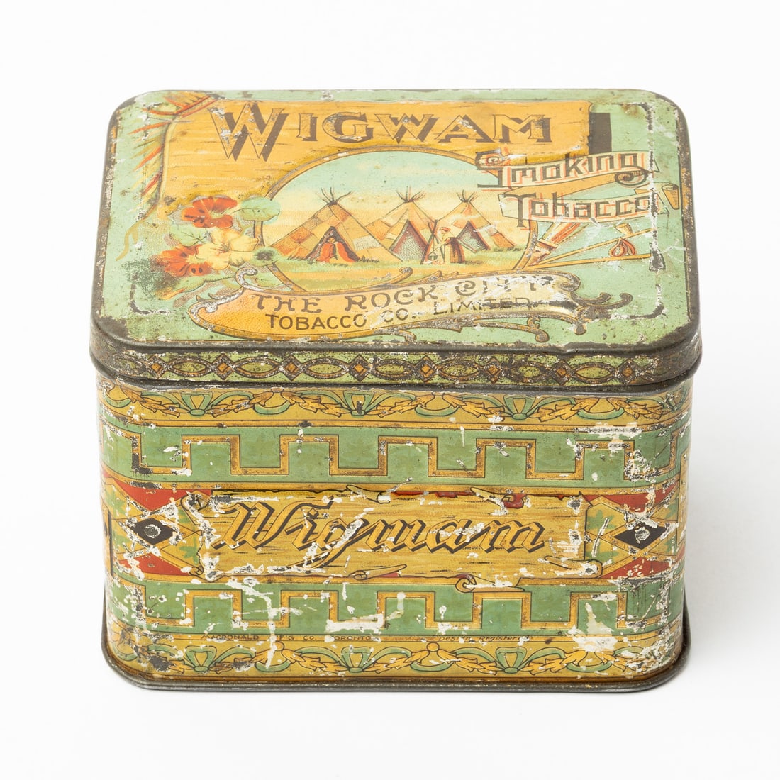 The Rock City Wigwam Tobacco Tin - 2