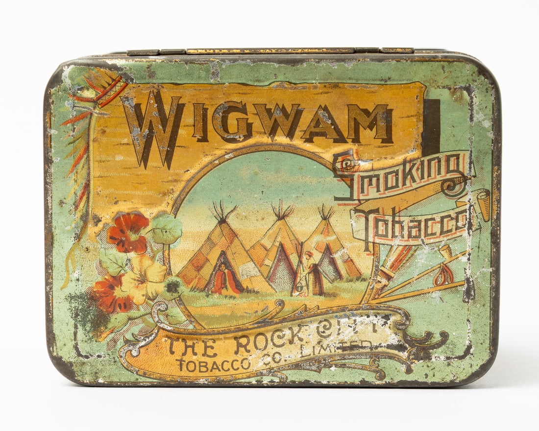 The Rock City Wigwam Tobacco Tin - 4