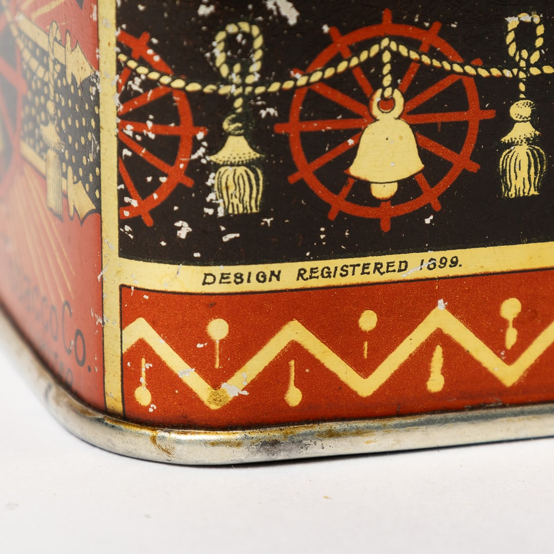 Golden Leaf, Silver Bell and Patriot Tobacco Tins and Canister - 9