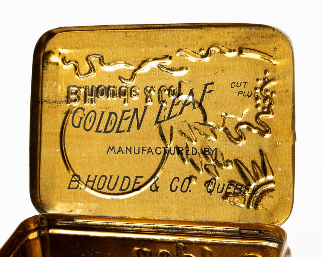 B. Houde & Co. Golden Leaf, Kodak and Champaign Tobacco Tins - 11