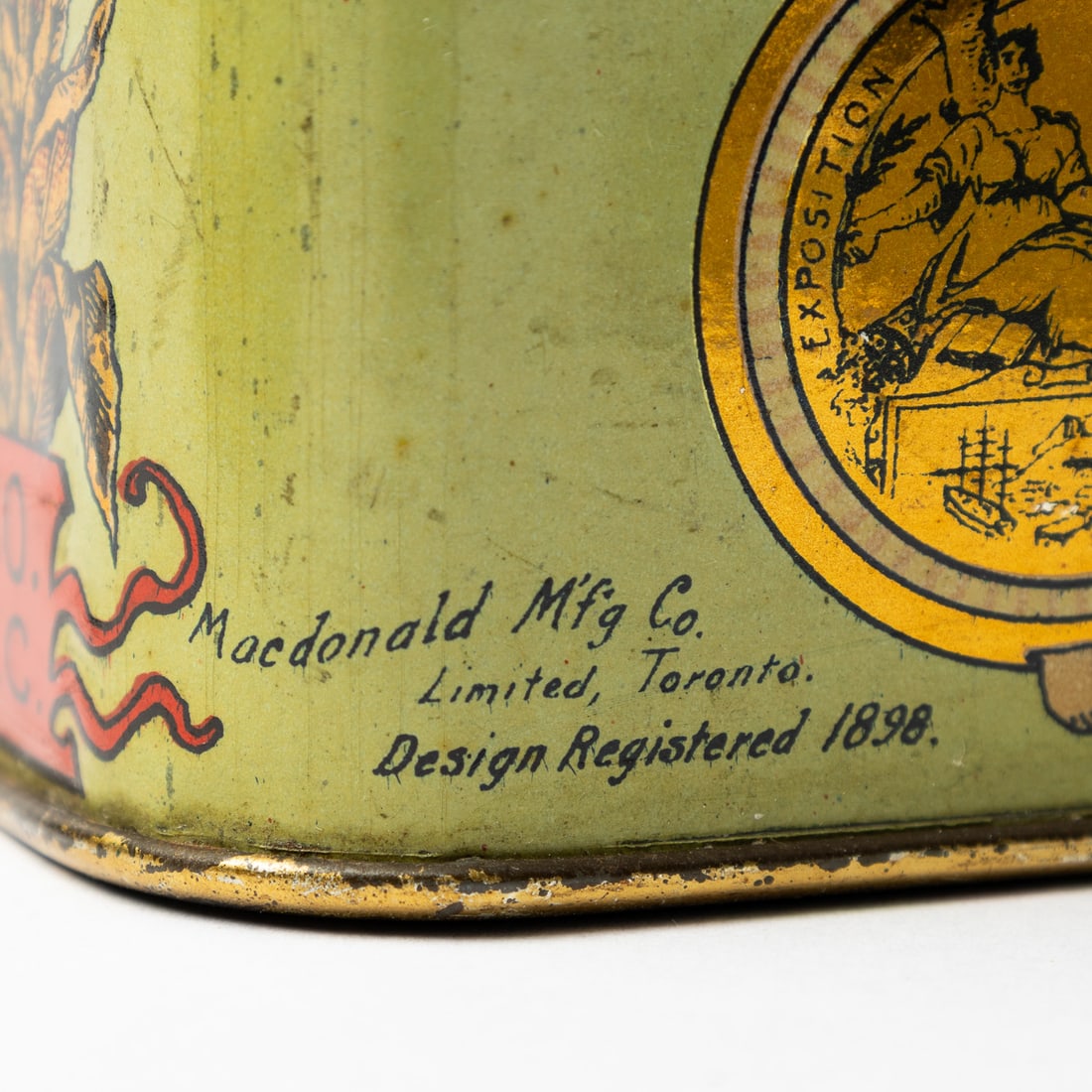 B. Houde & Co. Golden Leaf, Kodak and Champaign Tobacco Tins - 12