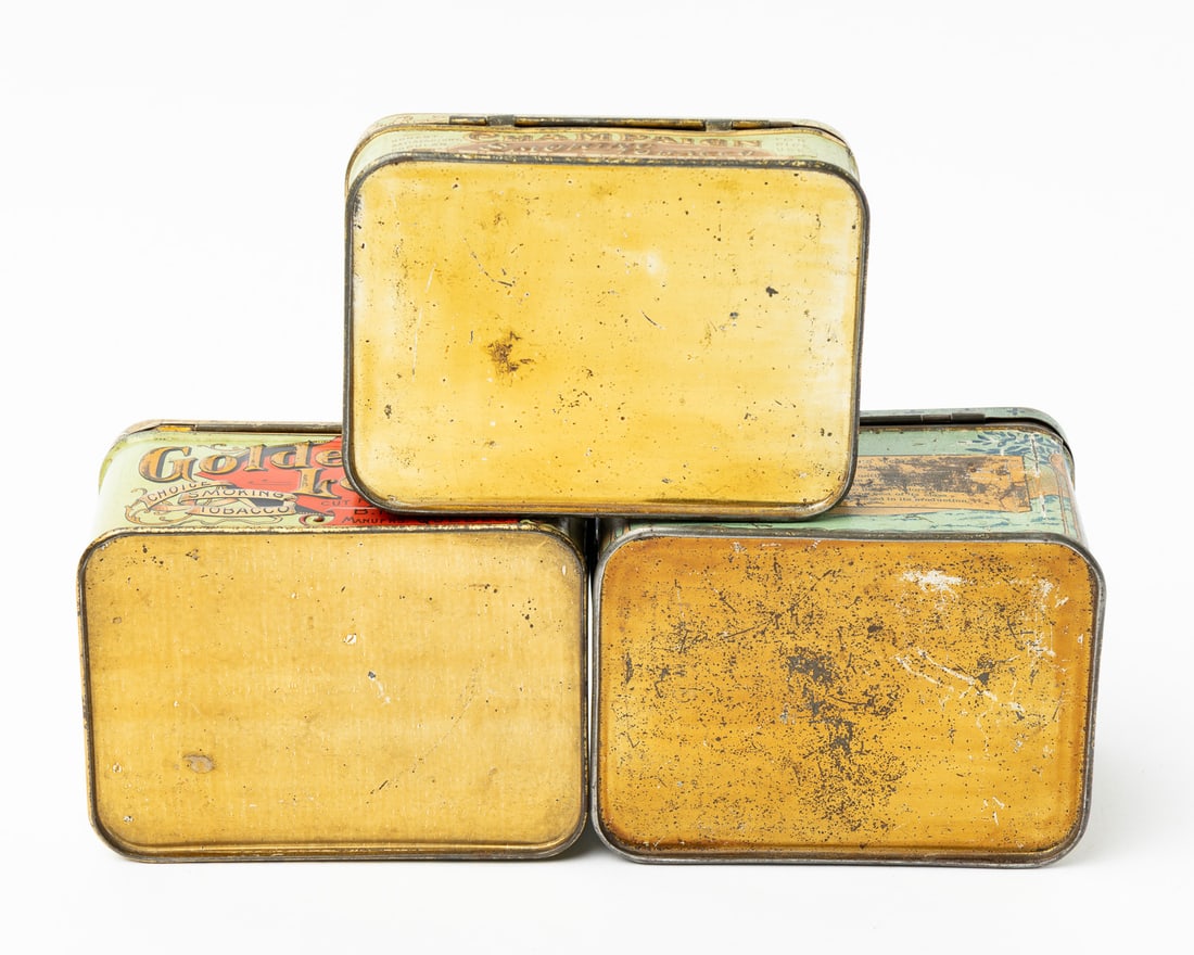 B. Houde & Co. Golden Leaf, Kodak and Champaign Tobacco Tins - 9