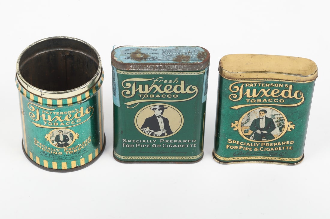 Tuxedo Tobacco Pocket Tins and Canister - 2