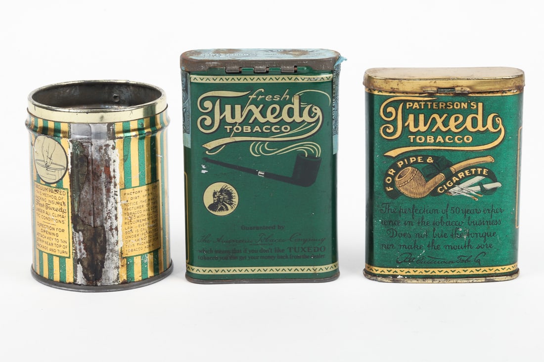 Tuxedo Tobacco Pocket Tins and Canister - 3