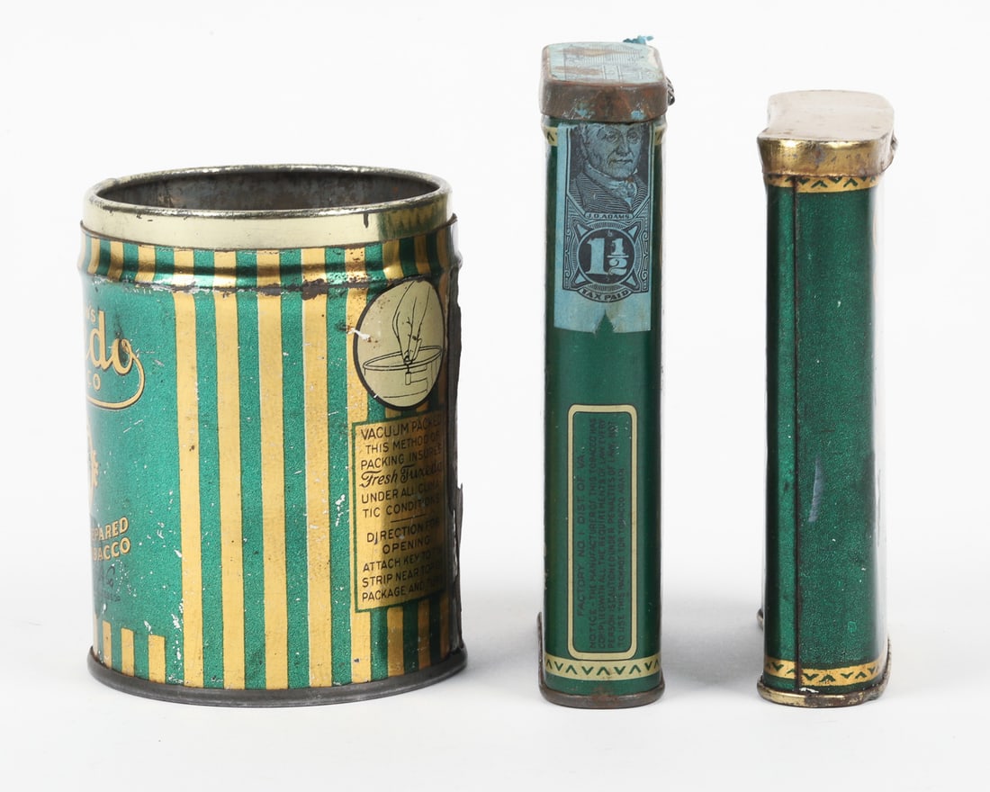 Tuxedo Tobacco Pocket Tins and Canister - 4