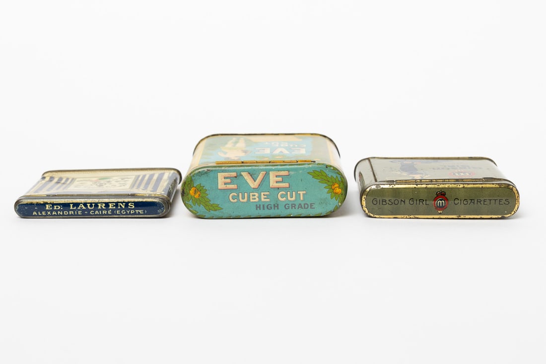 Eve, Tanagra and Gibson Girl Pocket Tobacco Tins - 6