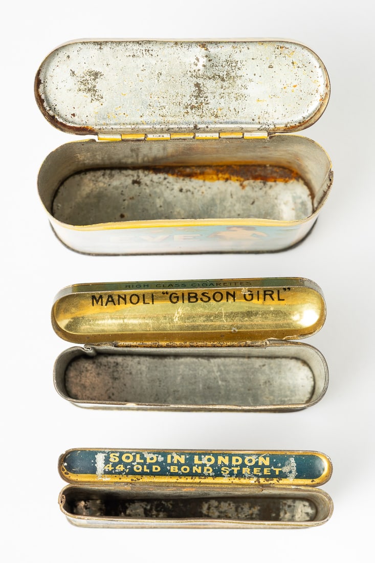 Eve, Tanagra and Gibson Girl Pocket Tobacco Tins - 8