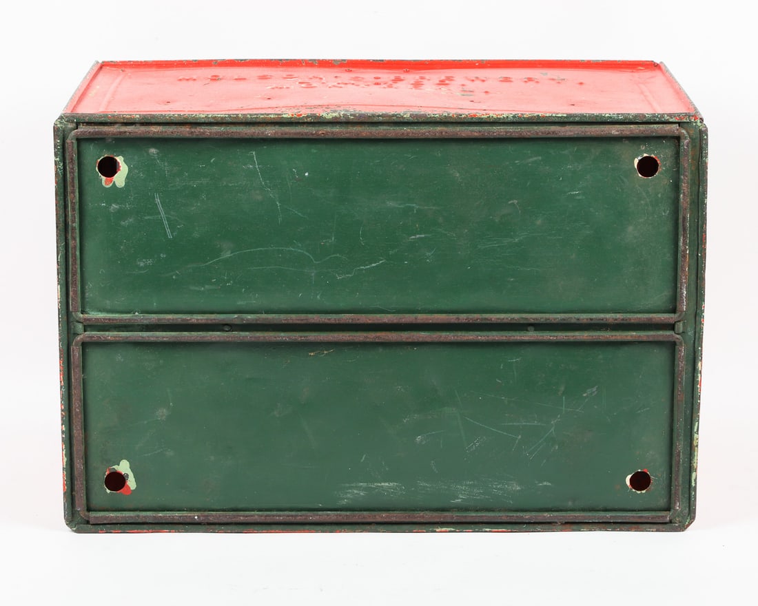 Molson's Brewery Locking Pressed Steel Beer Case - 9