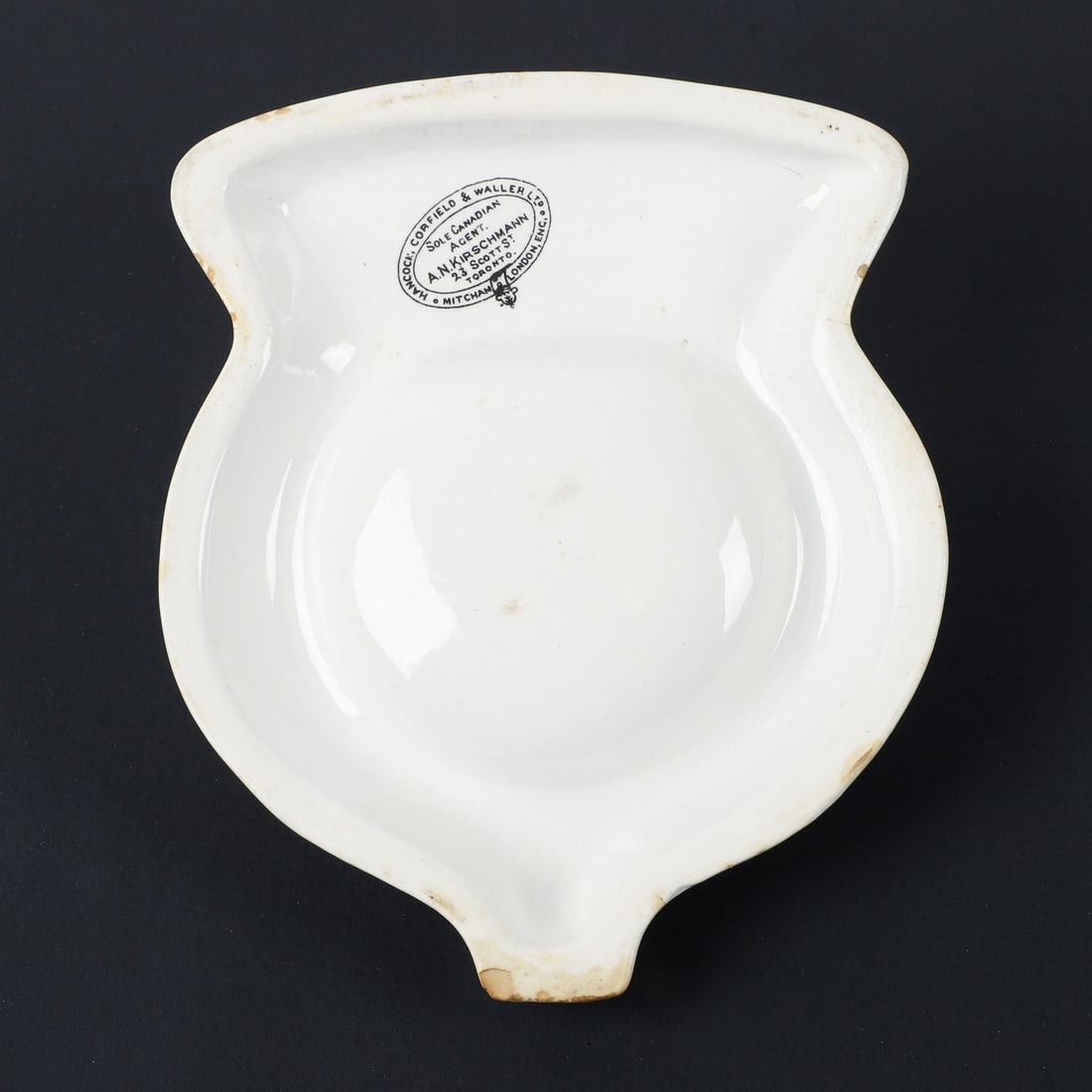 Molson's Ale Porcelain Ashtray & Matchbox - 8