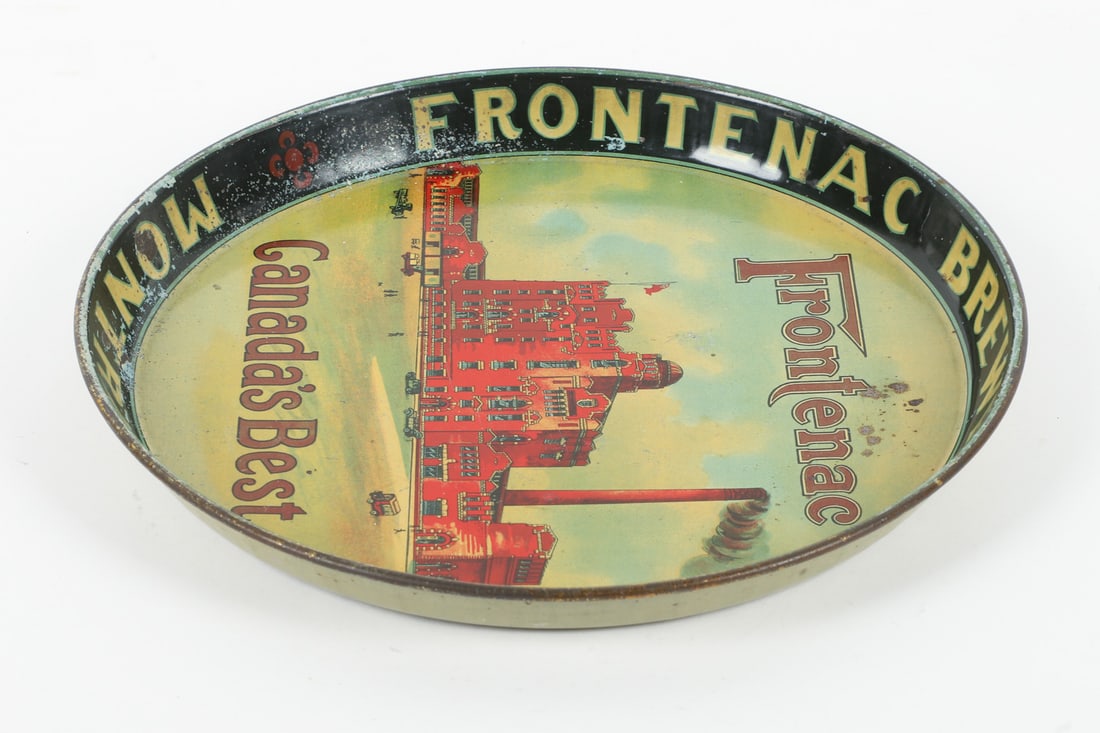 Frontenac Breweries, Montreal Factory Scene Beer Tray - 4