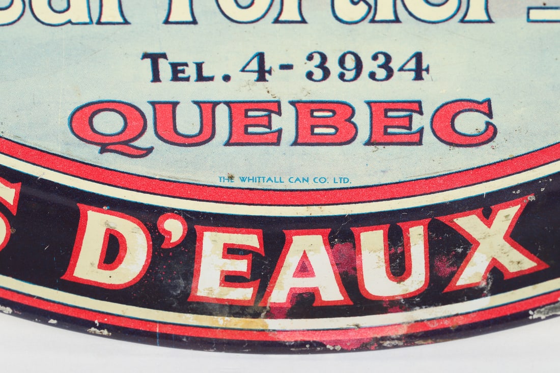 Elzear Fortier D'eaux Gazeuses (Mineral Waters) Serving Tray - 2