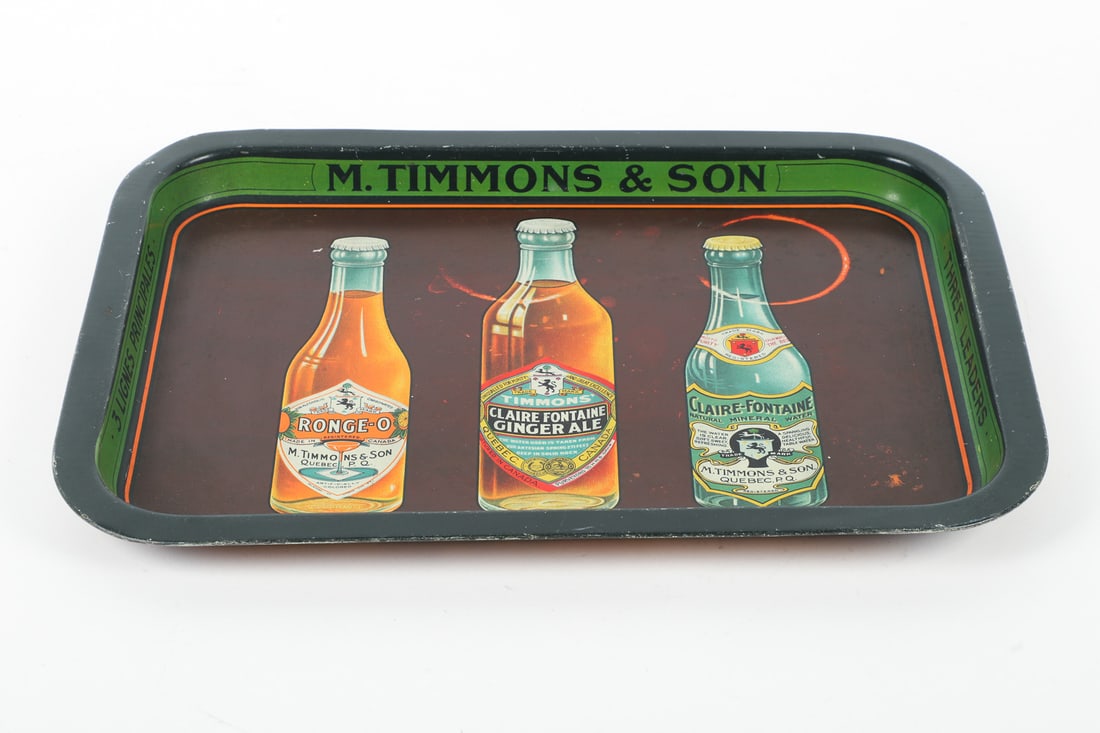 M. Timmons & Son, Quebec Soda Serving Tray - 3