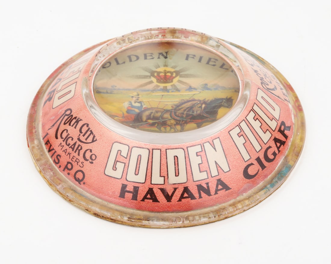 Rock City Golden Field Havana Cigar Ashtray - 2