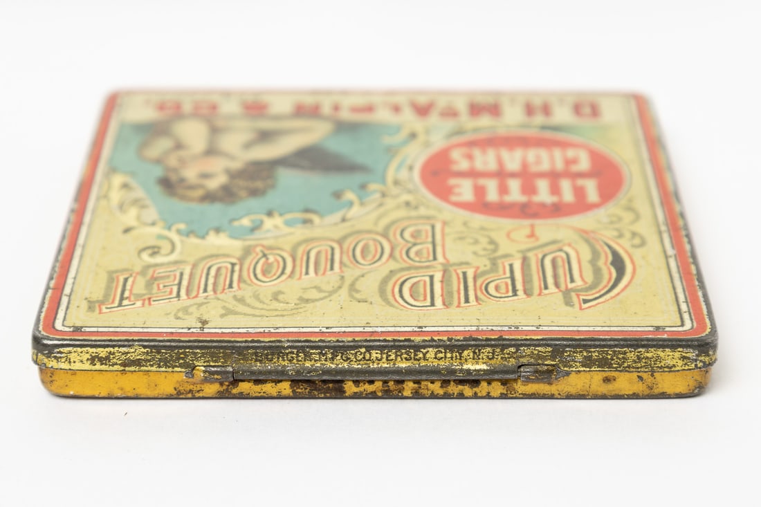 Banquet Hall, Cupid Bouquet, Primrose and Piper Heidsieck Little Cigar Tins - 5