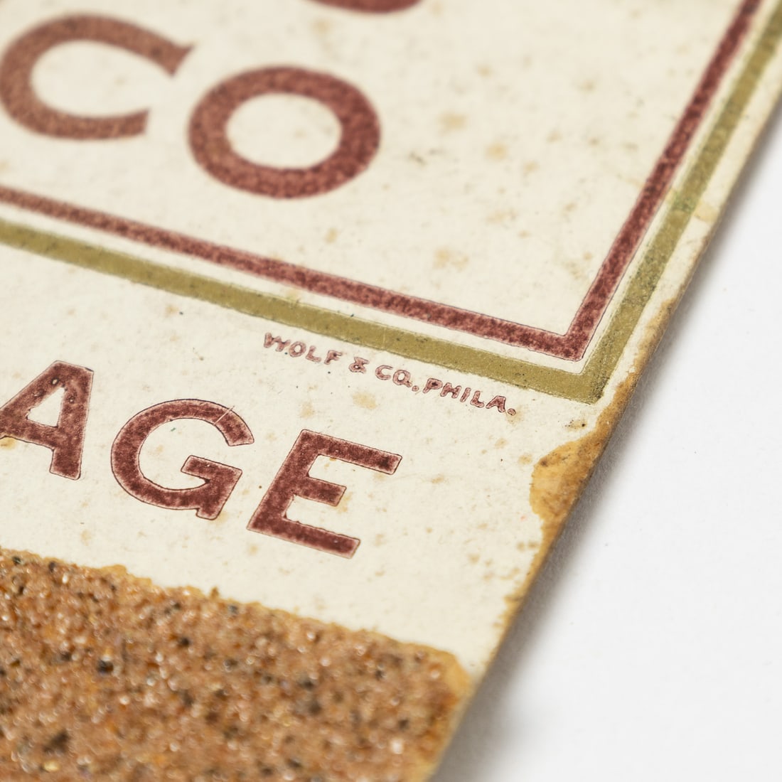 Senator Tobacco Tins and Match Strike - 12