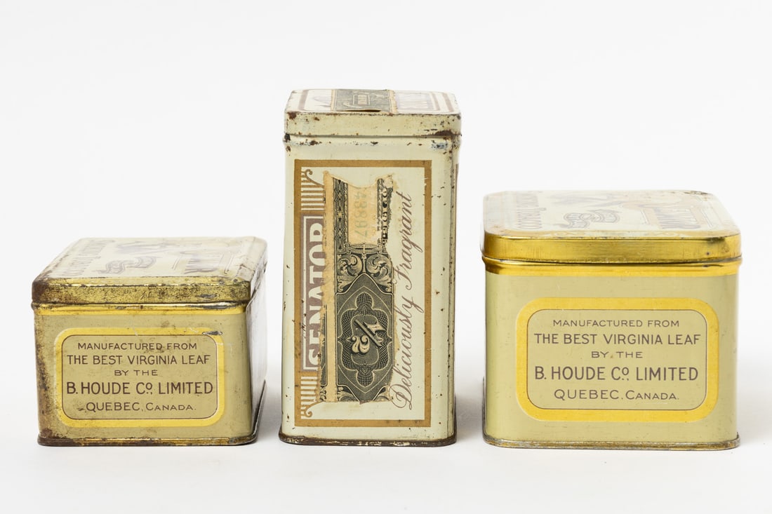 Senator Tobacco Tins and Match Strike - 5