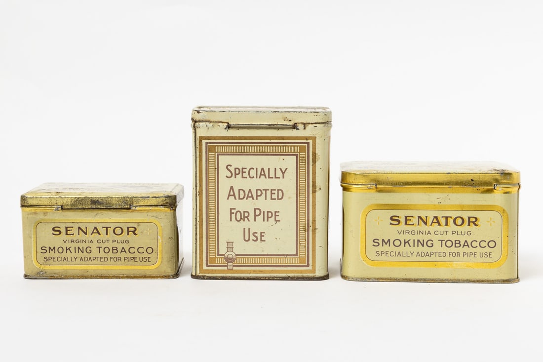 Senator Tobacco Tins and Match Strike - 6