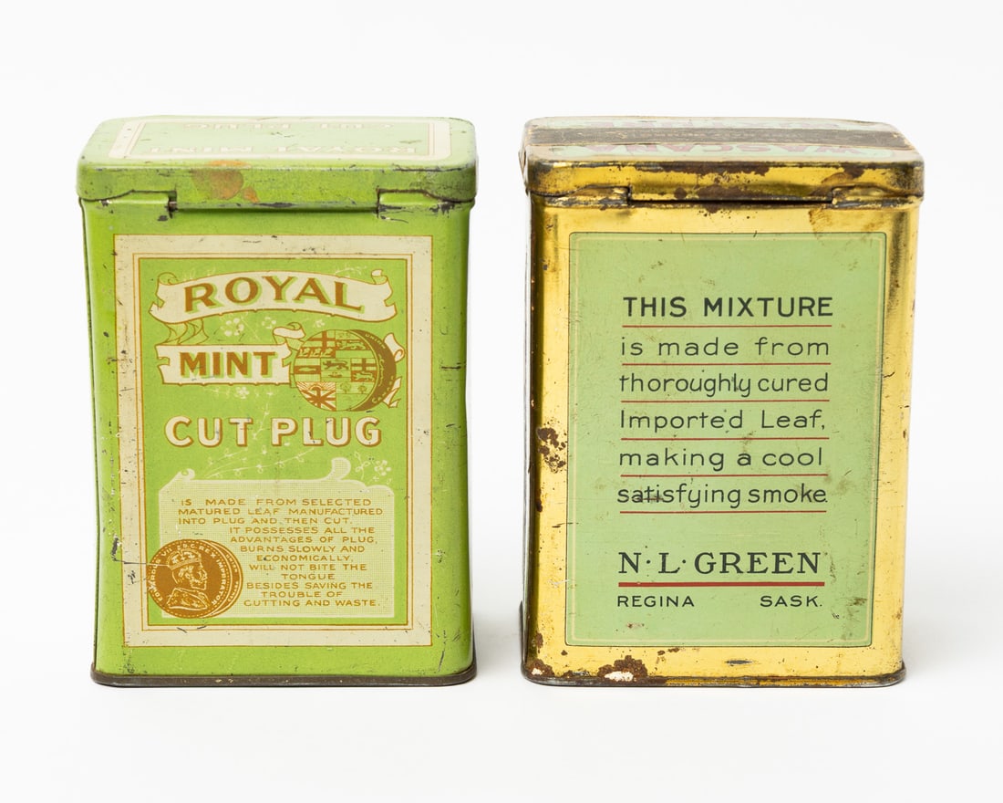 Royal Mint and Wascana 1/2 Lb Tobacco Tins - 3