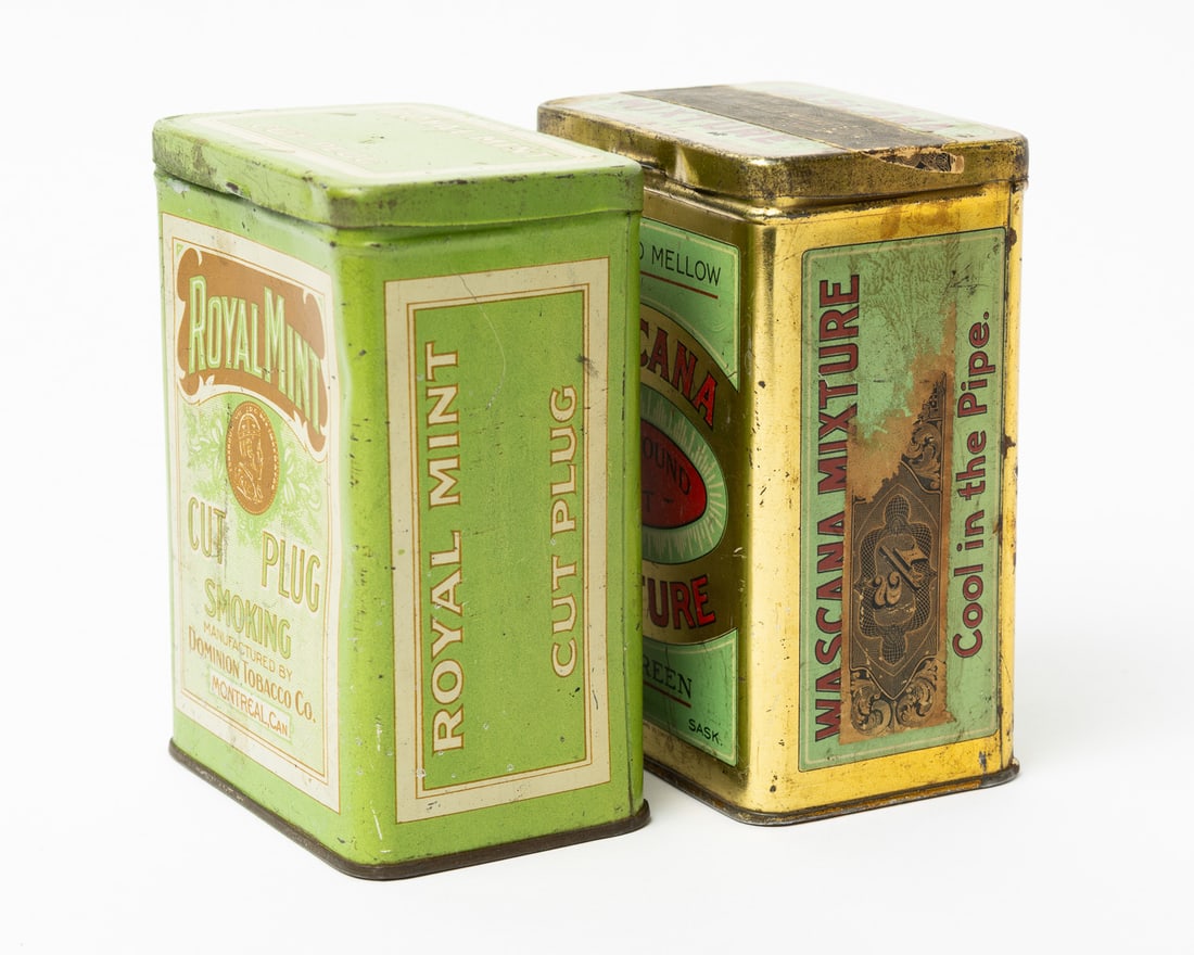 Royal Mint and Wascana 1/2 Lb Tobacco Tins - 5