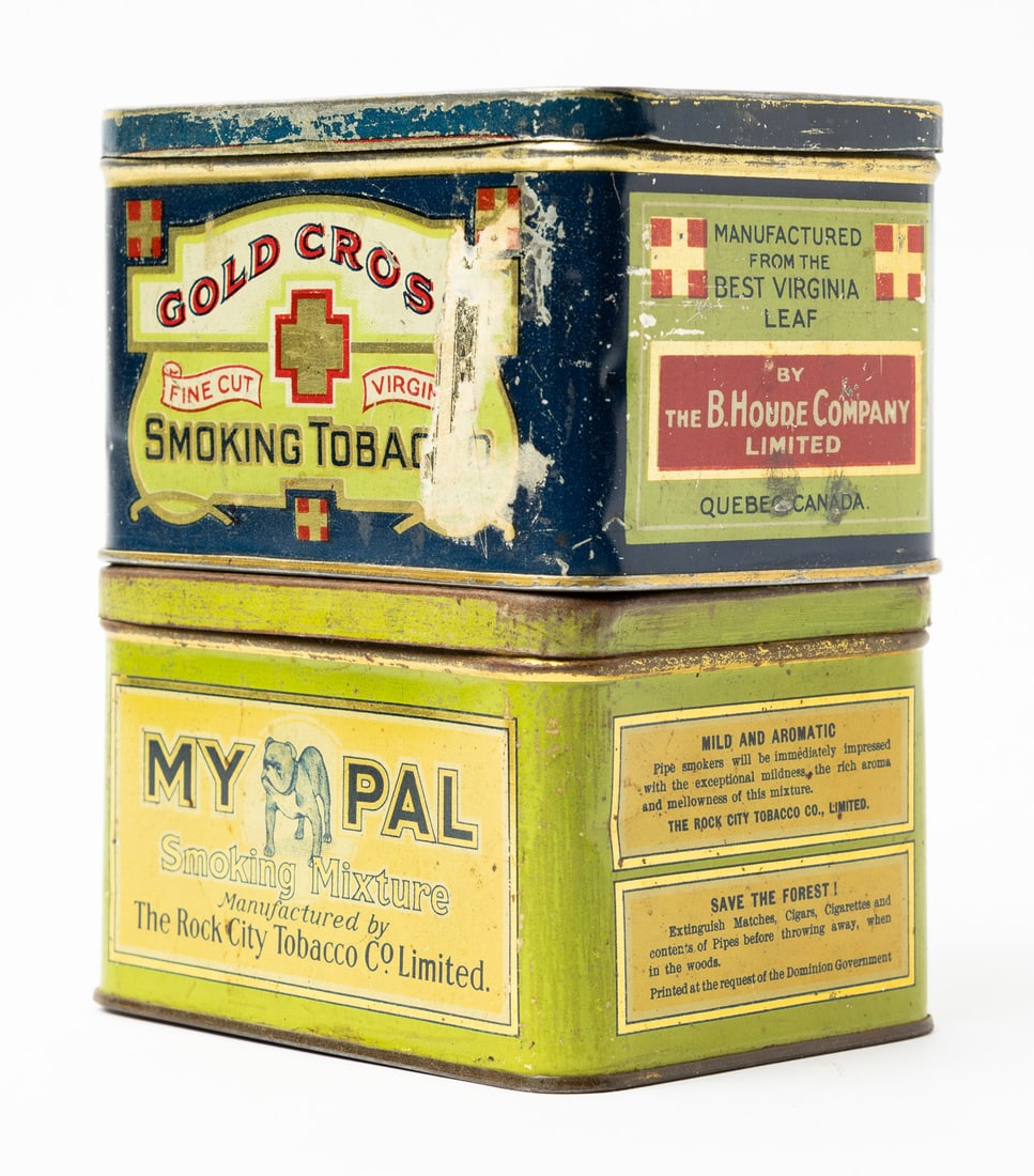 Doctor's Blend, My Pal, London Bonton and Gold Cross Tobacco Tins - 5