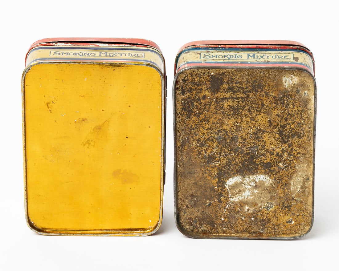 Erzinger's 1/4 Lb No. 1 and 1 Lb No. 2 Tobacco Tins - 11