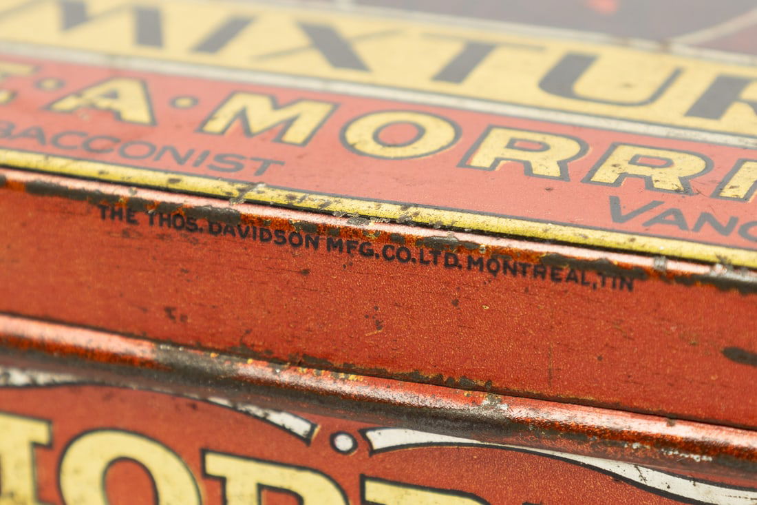 Tartin, Paradise, Mooney's, Meerschaum, Morris' and Kam Tobacco Boxes - 10