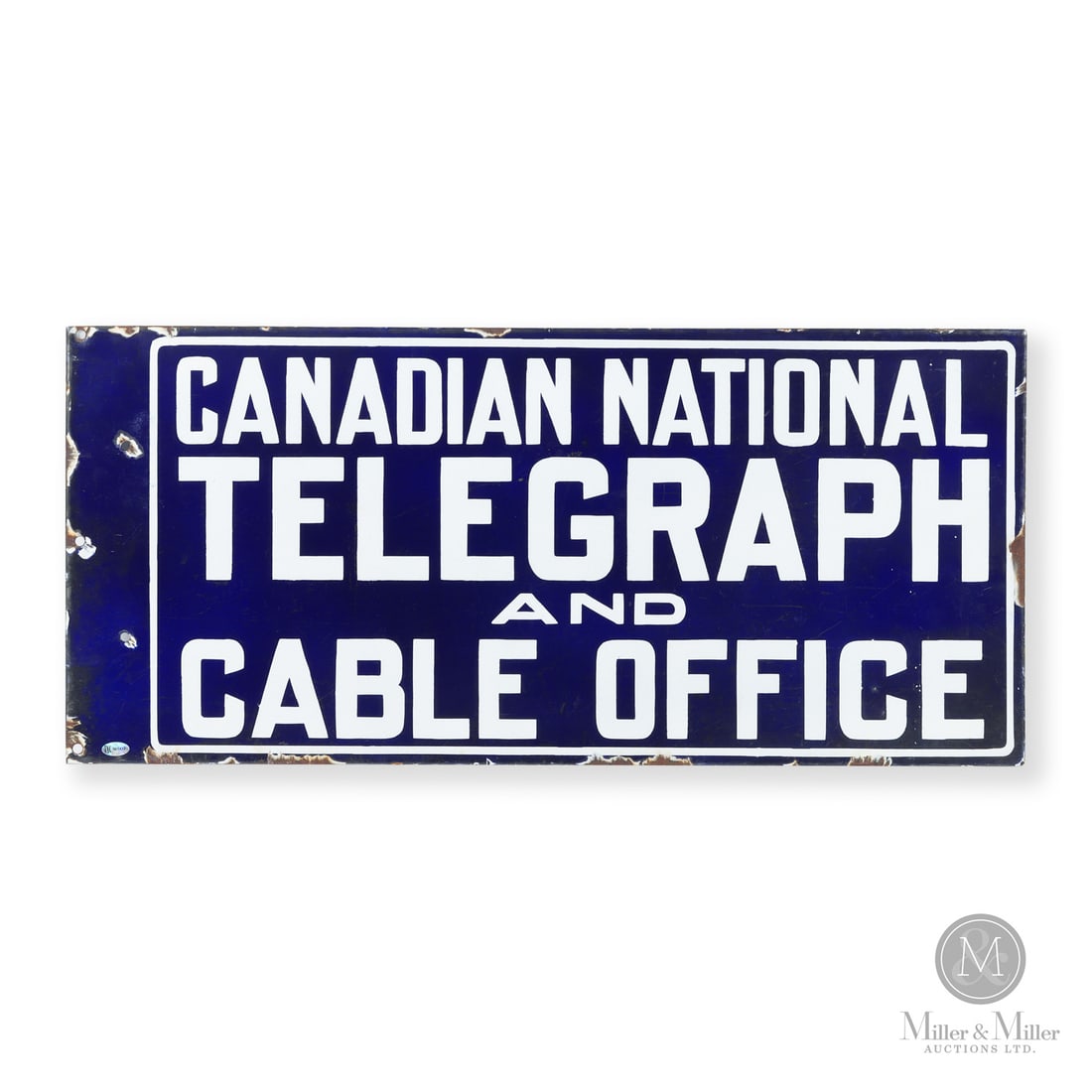 Canadian National Telegraph and Cable Office Flange Sign (1 of 6)