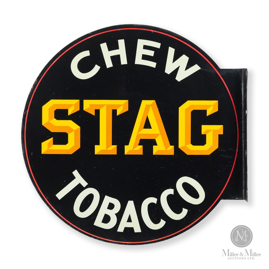Stag Chewing Tobacco Flange Sign (1 of 6)