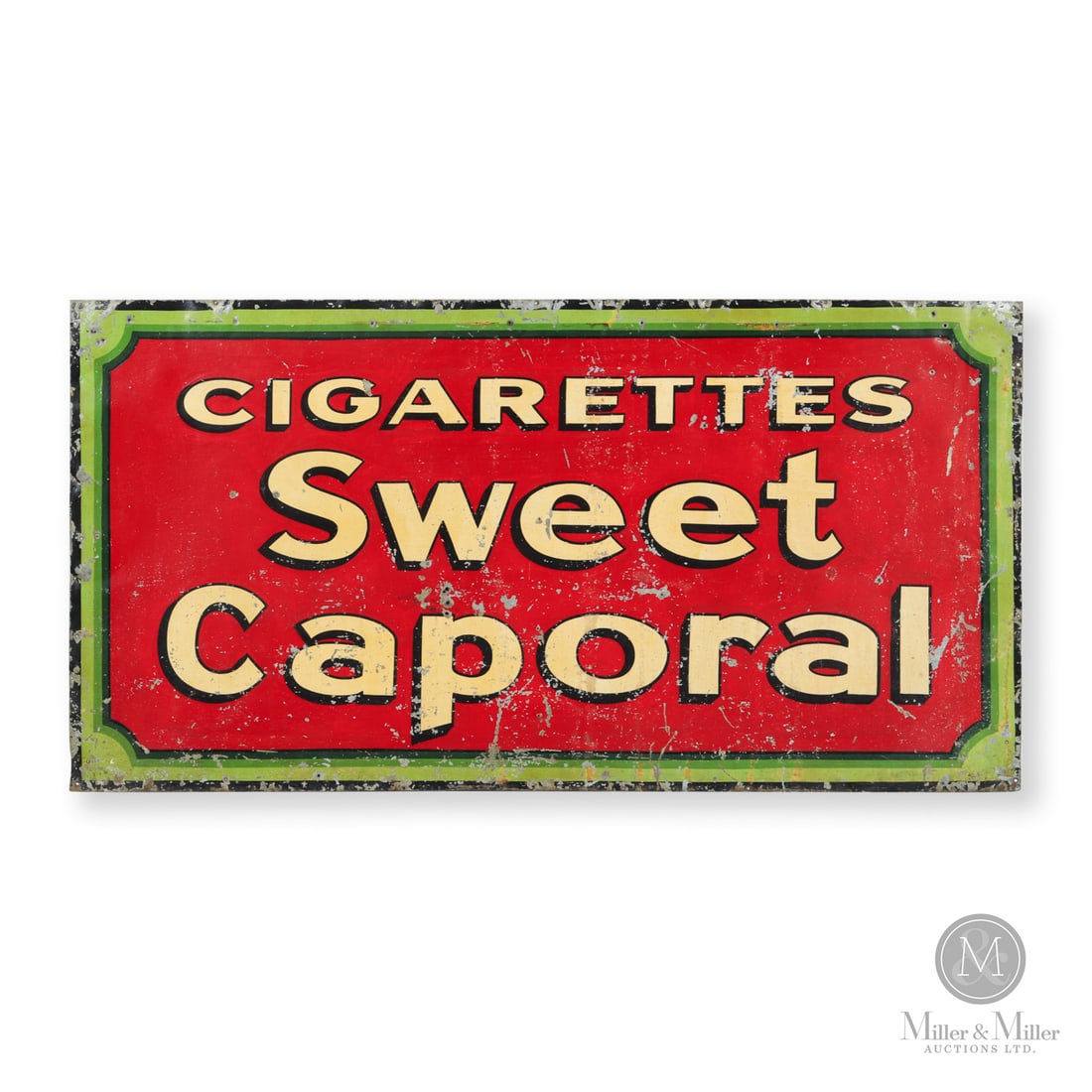Sweet Caporal Cigarettes Sign (1 of 8)