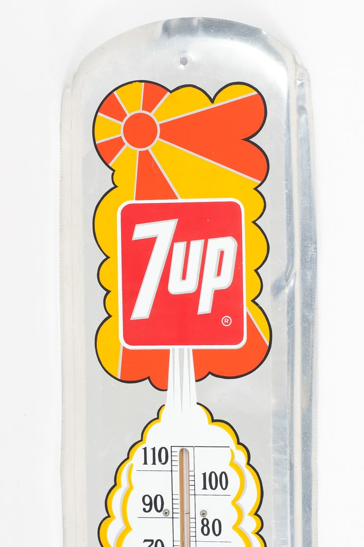 7-Up "Peter Max Style" Thermometer - 2