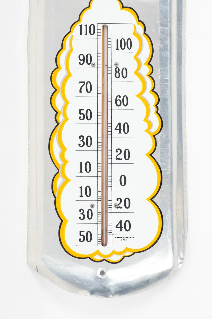 7-Up "Peter Max Style" Thermometer - 3
