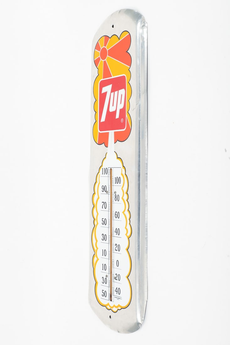 7-Up "Peter Max Style" Thermometer - 4