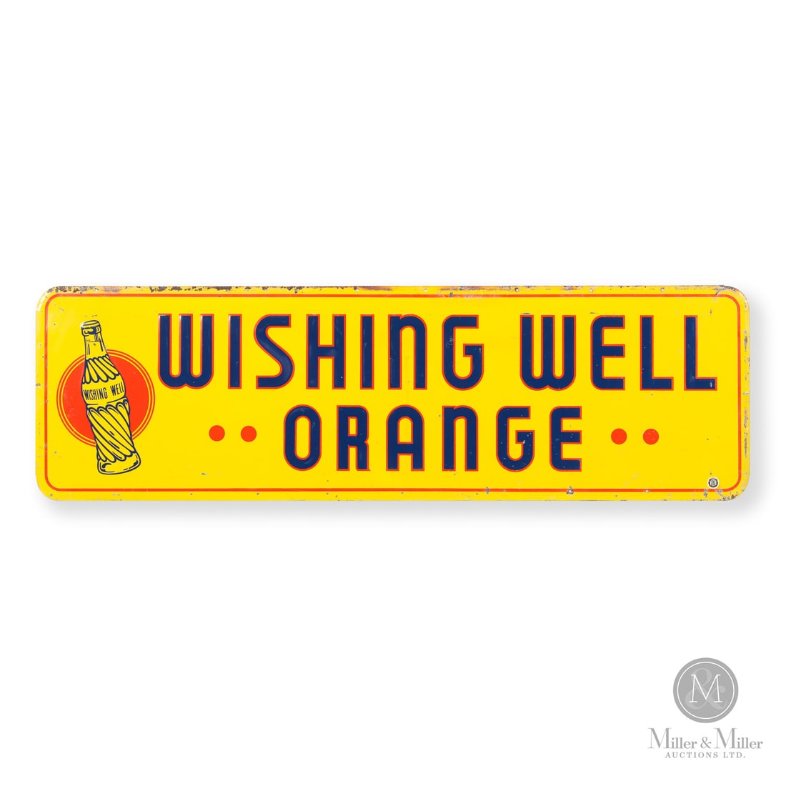 Wishing Well Orange Horizontal Sign (1 of 5)