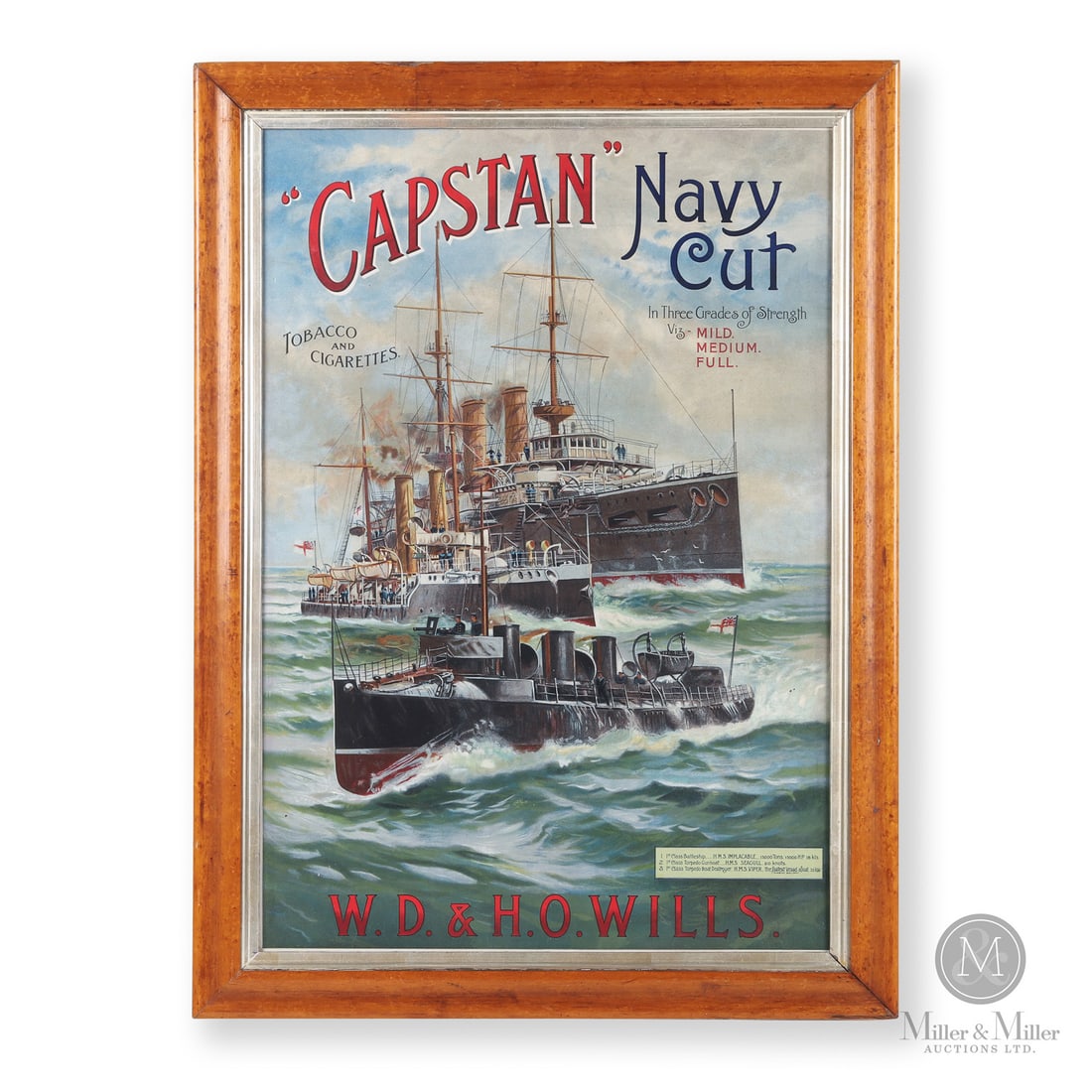 Wills Capstan Navy Cut Tobacco Poster (1 of 5)
