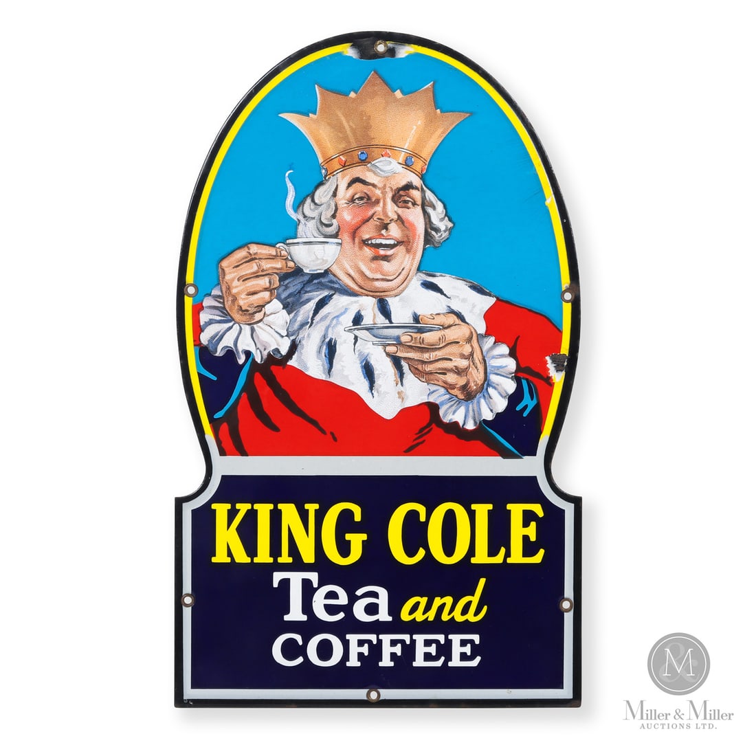 King Cole Tea and Coffee "Keyhole" Sign (1 of 7)