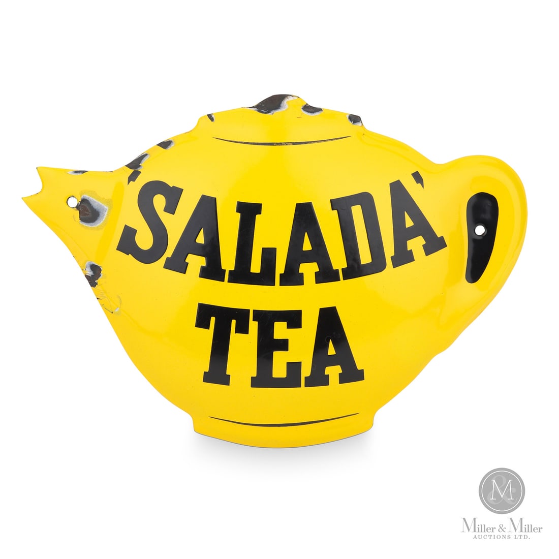 Salada Tea Convex Teapot Sign (1 of 7)
