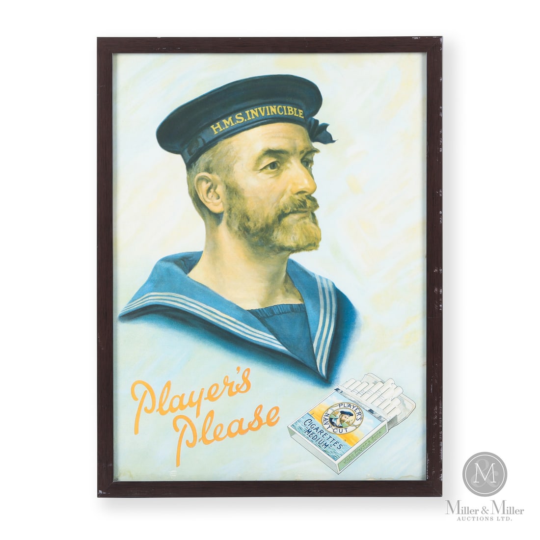 "H.M.S. Invincible" Player's Cigarettes Poster (1 of 6)