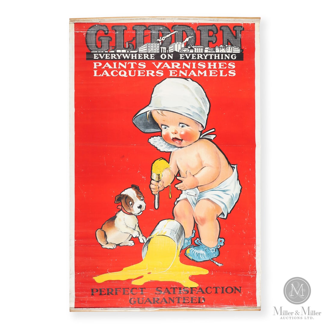 Oversized Glidden Paints "Perfect Satisfaction Guaranteed" Poster (1 of 6)