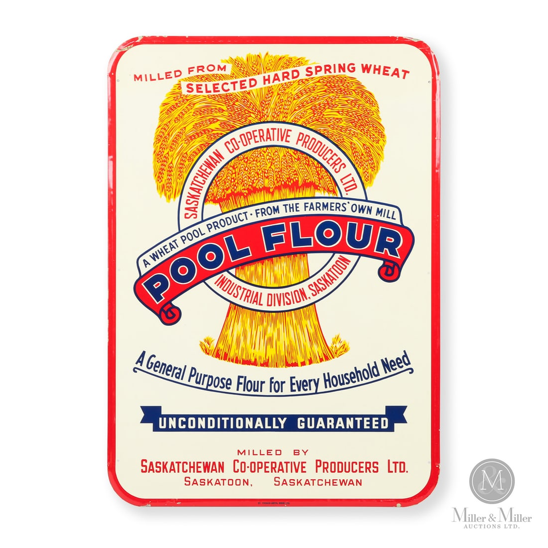 Saskatchewan Co-Op Producers Pool Flour Sign (1 of 8)